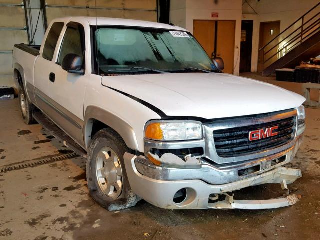 1GTEK19B05Z202298 - 2005 GMC NEW SIERRA WHITE photo 1