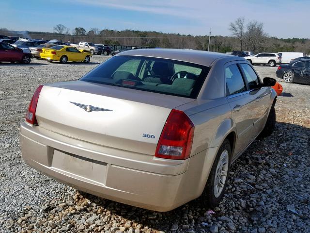 2C3KA43R76H331450 - 2006 CHRYSLER 300 GOLD photo 4