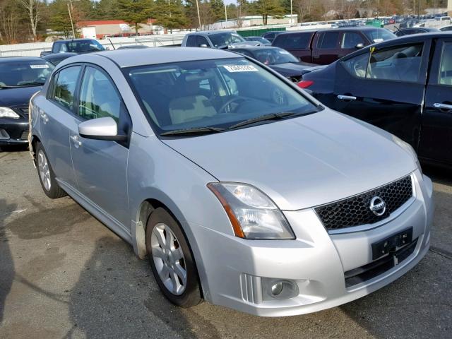 3N1AB6AP8CL703367 - 2012 NISSAN SENTRA 2.0 SILVER photo 1