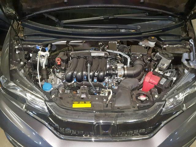 3HGGK5H00JM734485 - 2018 HONDA FIT EX GRAY photo 7