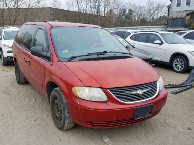 2C4GP44R64R560658 - 2004 CHRYSLER TOWN & COU RED photo 1