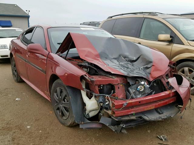 2G2WP542541351273 - 2004 PONTIAC GRAND PRIX 勃艮第红 照片 1