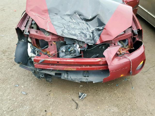 2G2WP542541351273 - 2004 PONTIAC GRAND PRIX 勃艮第红 照片 7