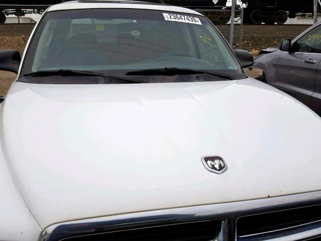 1B4HS28N31F603433 - 2001 DODGE DURANGO 白色 照片 9