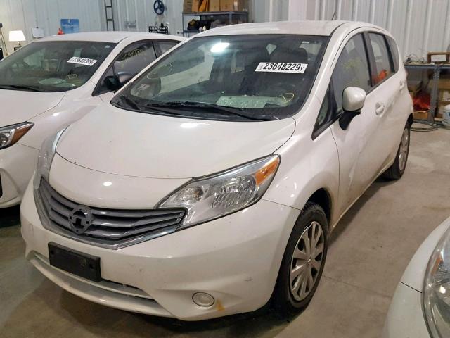 3N1CE2CP7FL388846 - 2015 NISSAN VERSA NOTE WHITE photo 2