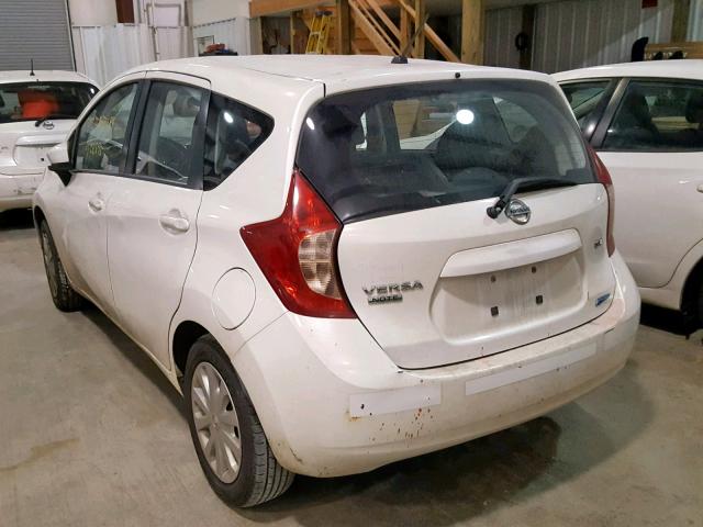 3N1CE2CP7FL388846 - 2015 NISSAN VERSA NOTE WHITE photo 3