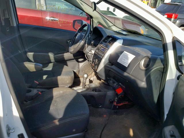 3N1CE2CP7FL388846 - 2015 NISSAN VERSA NOTE WHITE photo 5