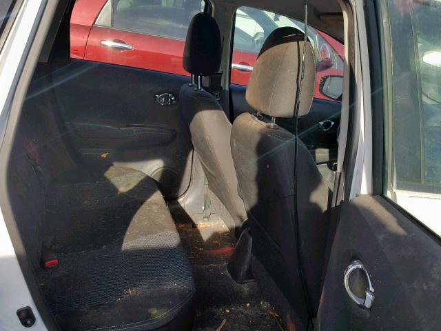 3N1CE2CP7FL388846 - 2015 NISSAN VERSA NOTE WHITE photo 6