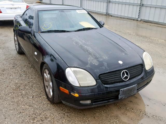 WDBKK47F8WF003740 - 1998 MERCEDES-BENZ SLK 230 KO BLACK photo 1