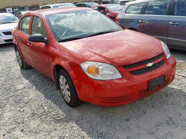 1G1AK55F577100775 - 2007 CHEVROLET COBALT LS RED photo 1