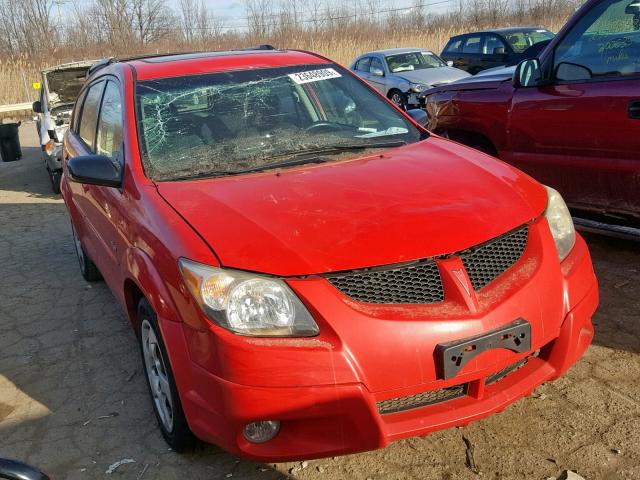 5Y2SL64883Z432418 - 2003 PONTIAC VIBE RED photo 1