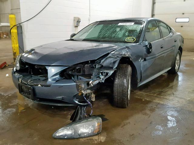 2G2WP552571133630 - 2007 PONTIAC GRAND PRIX BLUE photo 2