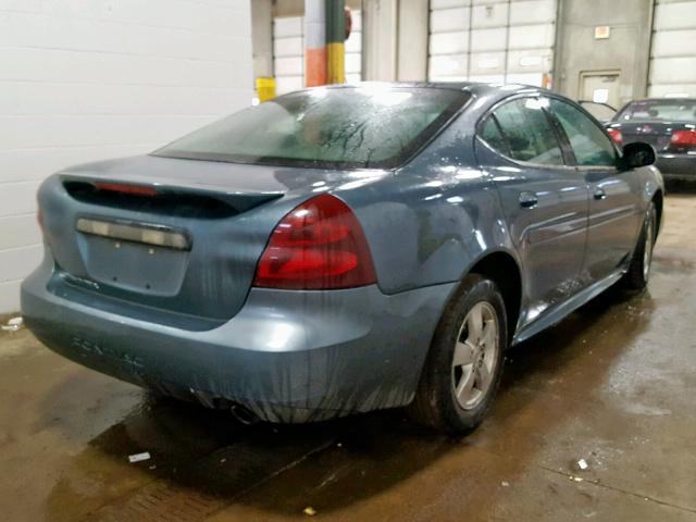 2G2WP552571133630 - 2007 PONTIAC GRAND PRIX BLUE photo 4