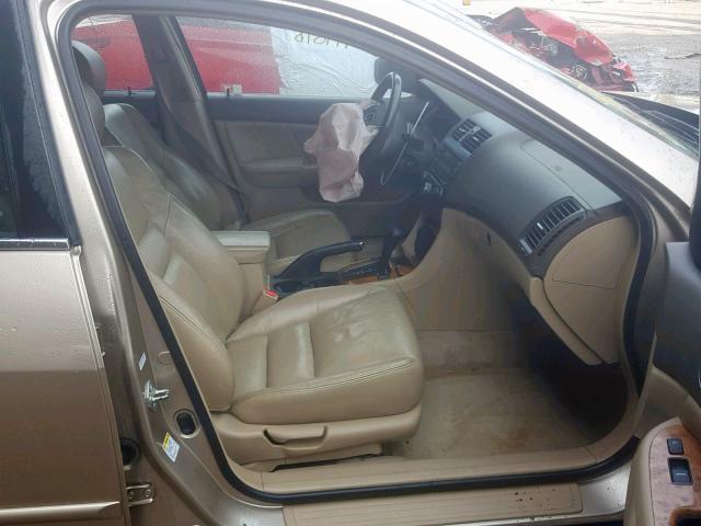 1HGCM56885A044729 - 2005 HONDA ACCORD EX Qızıl foto 5