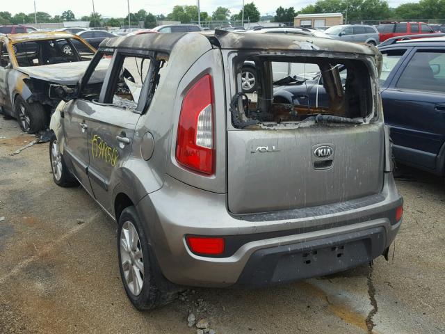 KNDJT2A52D7636143 - 2013 KIA SOUL 烧焦的 照片 3