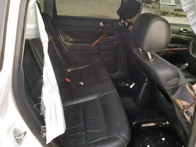 WVWRH63B92P220196 - 2002 VOLKSWAGEN PASSAT GLX 白色 照片 6