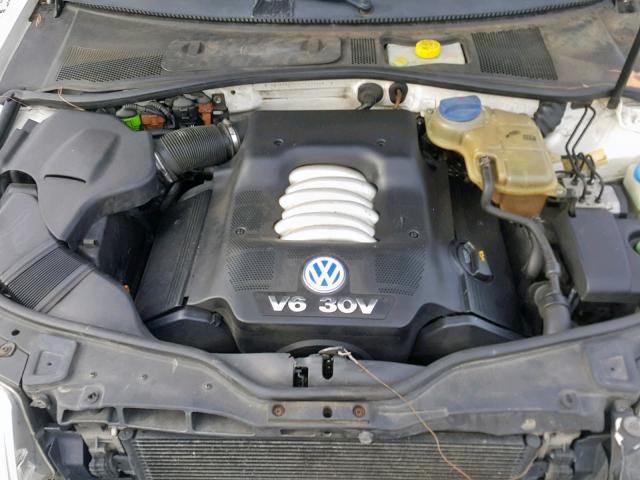 WVWRH63B92P220196 - 2002 VOLKSWAGEN PASSAT GLX 白色 照片 7