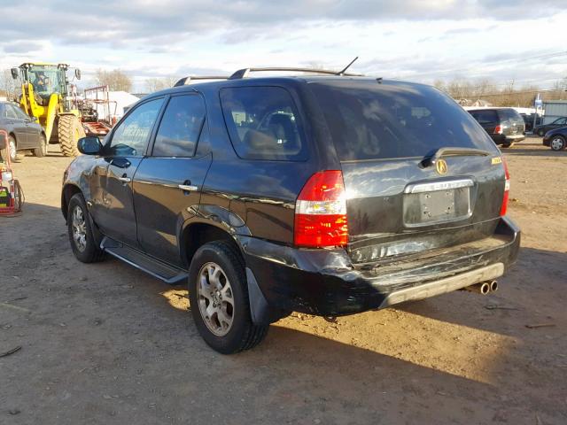 2HNYD188X1H506935 - 2001 ACURA MDX TOURIN GRAY photo 3