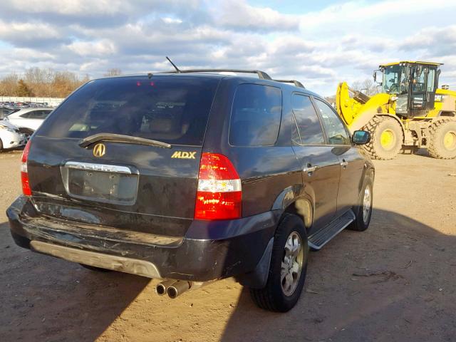 2HNYD188X1H506935 - 2001 ACURA MDX TOURIN GRAY photo 4