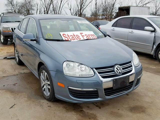 3VWSF71K56M751436 - 2006 VOLKSWAGEN JETTA 2.5 BLUE photo 1