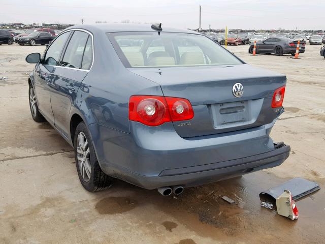 3VWSF71K56M751436 - 2006 VOLKSWAGEN JETTA 2.5 BLUE photo 3