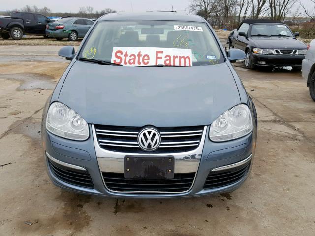 3VWSF71K56M751436 - 2006 VOLKSWAGEN JETTA 2.5 BLUE photo 9