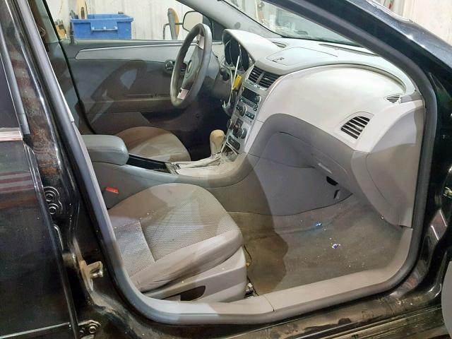 1G1ZB5E06CF211270 - 2012 CHEVROLET MALIBU LS BLACK photo 5