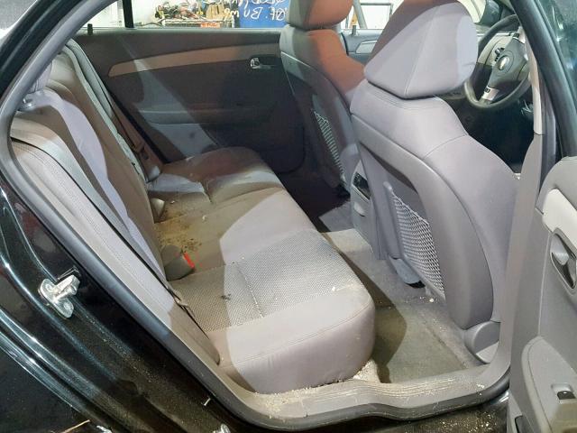 1G1ZB5E06CF211270 - 2012 CHEVROLET MALIBU LS BLACK photo 6