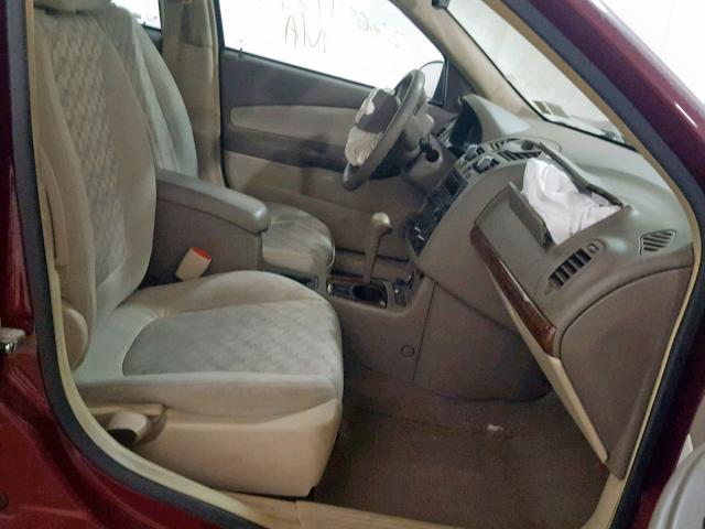 1G1ZT64805F155243 - 2005 CHEVROLET MALIBU MAX წითელი ფოტო 5