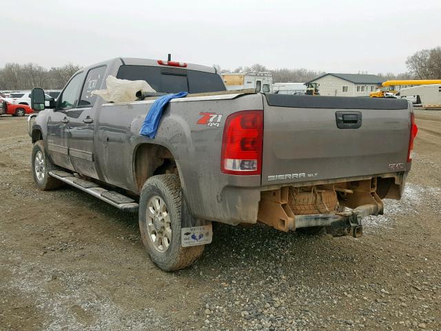 1GT424E82EF148821 - 2014 GMC SIERRA K35 BLACK photo 3