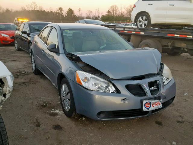 1G2ZF58B974162550 - 2007 PONTIAC G6 VALUE L SILVER photo 1