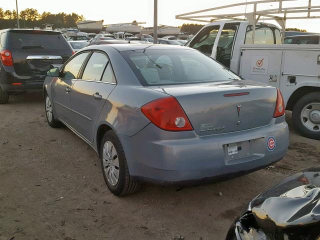 1G2ZF58B974162550 - 2007 PONTIAC G6 VALUE L SILVER photo 3