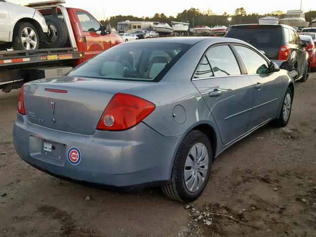 1G2ZF58B974162550 - 2007 PONTIAC G6 VALUE L SILVER photo 4