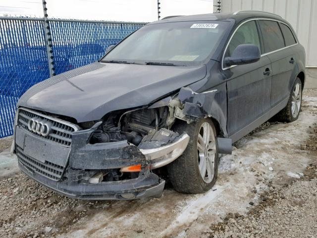 WA1BV64L28D020301 - 2008 AUDI Q7 4.2 QUA BLACK photo 2