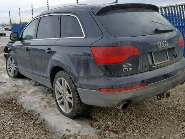 WA1BV64L28D020301 - 2008 AUDI Q7 4.2 QUA BLACK photo 3