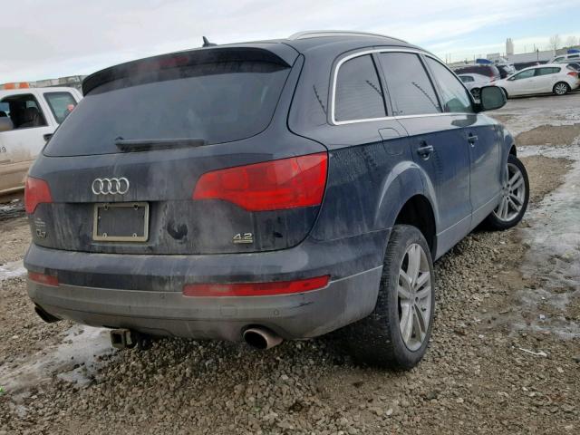 WA1BV64L28D020301 - 2008 AUDI Q7 4.2 QUA BLACK photo 4