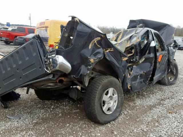 1N6AD07W96C457428 - 2006 NISSAN FRONTIER C BLACK photo 4