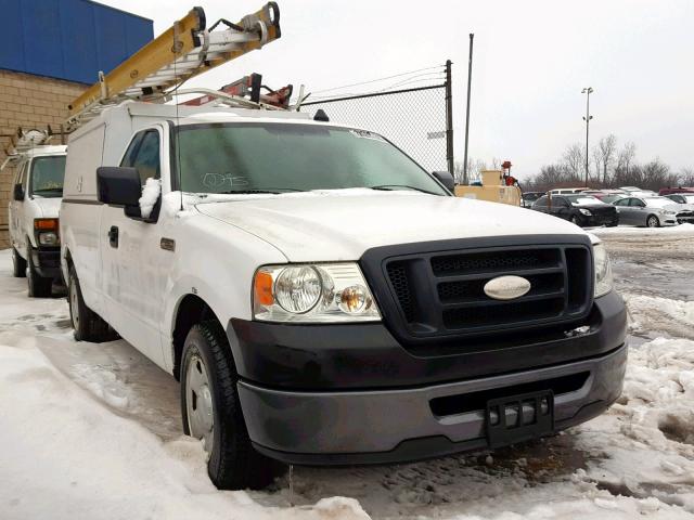 1FTRF12218KD93548 - 2008 FORD F150 WHITE photo 1