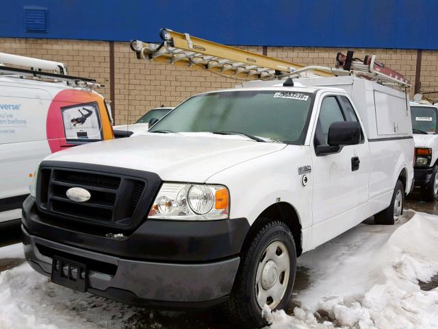 1FTRF12218KD93548 - 2008 FORD F150 WHITE photo 2