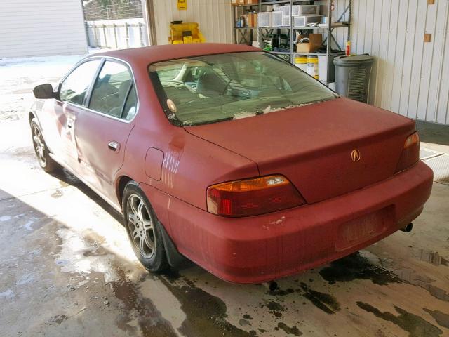 19UUA5647XA019446 - 1999 ACURA 3.2TL RED photo 3