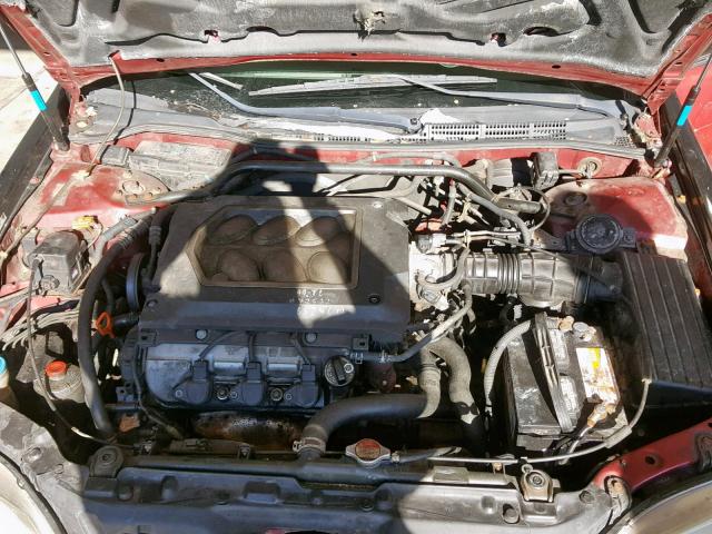 19UUA5647XA019446 - 1999 ACURA 3.2TL RED photo 7