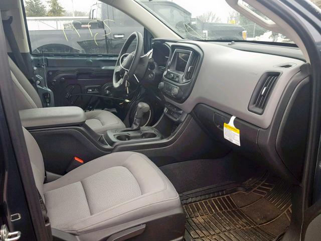 1GCGSBEAXK1122884 - 2019 CHEVROLET COLORADO GRAY photo 5