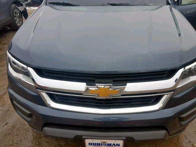 1GCGSBEAXK1122884 - 2019 CHEVROLET COLORADO GRAY photo 7