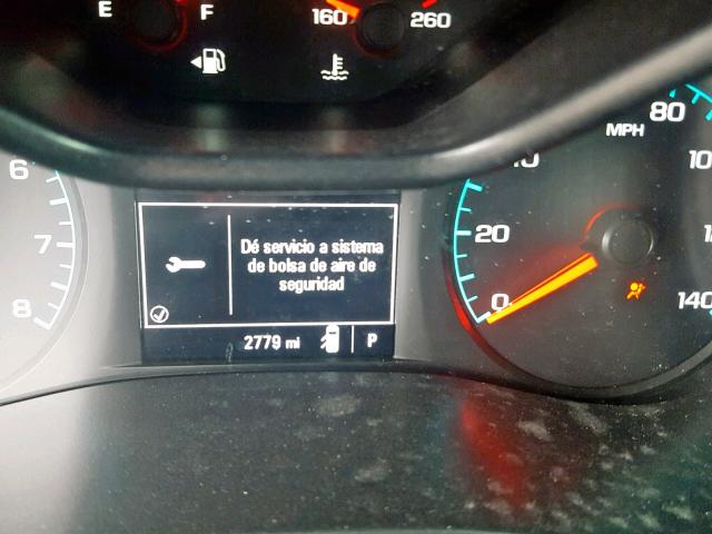 1GCGSBEAXK1122884 - 2019 CHEVROLET COLORADO GRAY photo 8