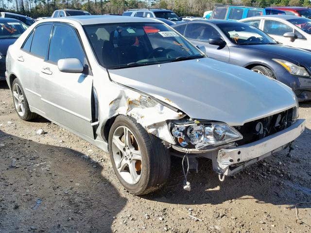 JTHBD192520052183 - 2002 LEXUS IS 300 SILVER photo 1