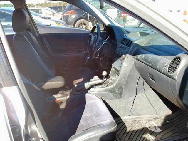 JTHBD192520052183 - 2002 LEXUS IS 300 SILVER photo 5