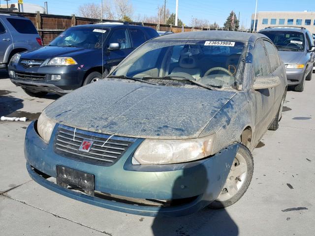 1G8AJ55F17Z119980 - 2007 SATURN ION LEVEL GREEN photo 2