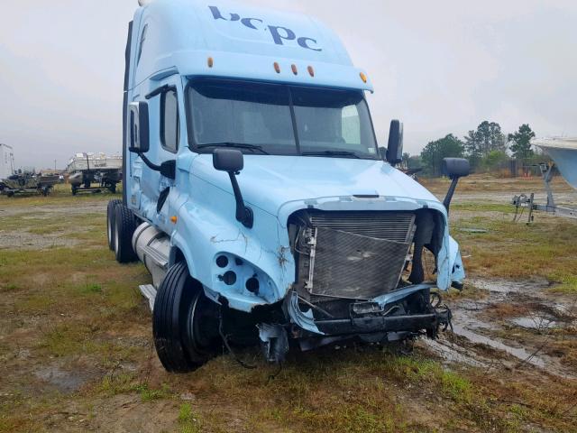 1FUJGLBG8ELFT0794 - 2014 FREIGHTLINER CASCADIA 1 BLUE photo 1