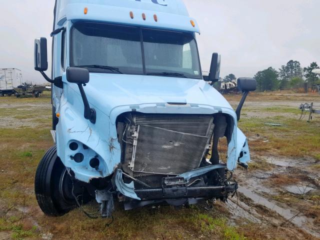 1FUJGLBG8ELFT0794 - 2014 FREIGHTLINER CASCADIA 1 BLUE photo 7