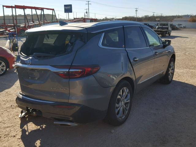 5GAERDKW6JJ220857 - 2018 BUICK ENCLAVE AV GRAY photo 4